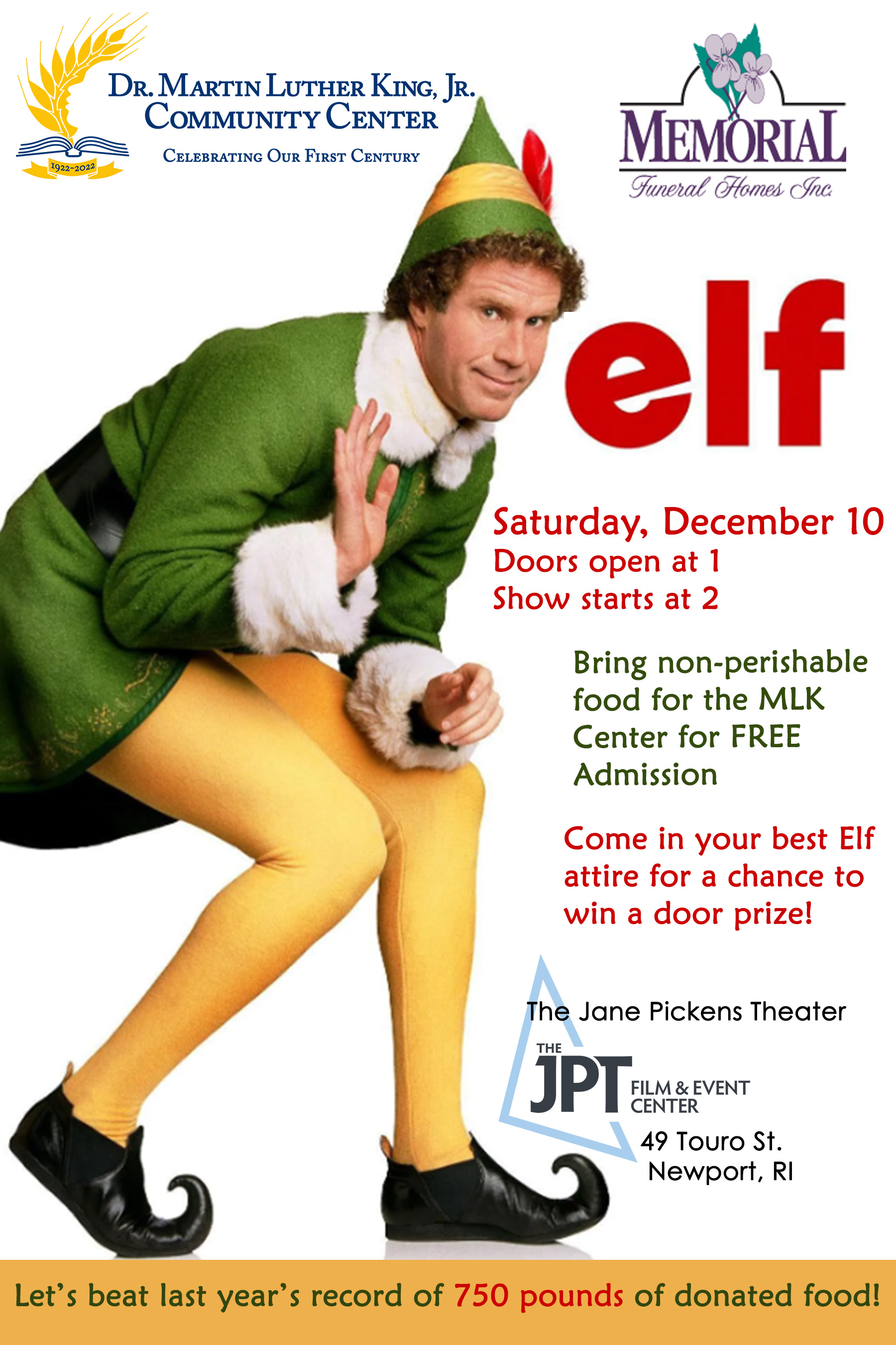 ELF showing at JPT December 10