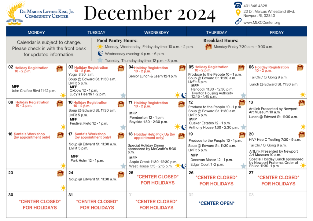 December 2024 Calendar