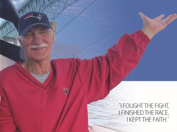Charlie Holder Sr. photo banner with thank you