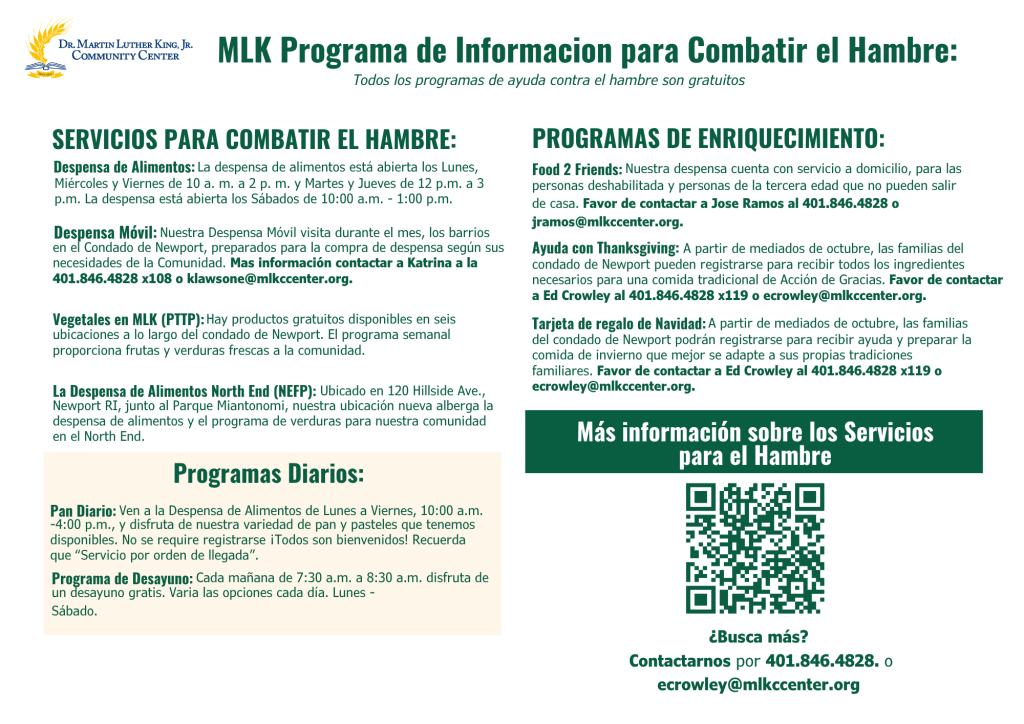 Agosto 2026 Hambre Spanish Info